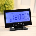 Voice Control Back-light LCD Alarm Clock