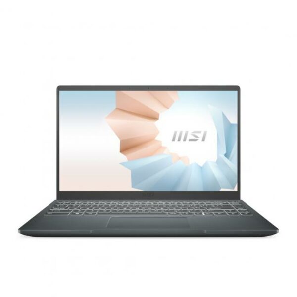 MSI Modern 14 B11SBU Laptop i7 11th Gen8GB RAM 512GB SSD MX450 Carbon Grey - Image 2