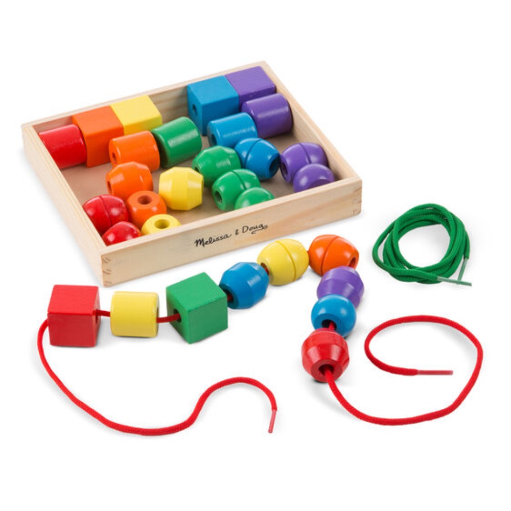 MELISSA & DOUG - Primary Lacing Beads