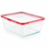 PYREX- FRESHLOCK 8C RECT W CLR PC