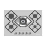 ABANS Signature 5 Gas Hob SS - 70CM