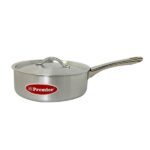 Premier Aluminum Saute Pan - 6 Liters 300 x 100 mm Shrink Wrapped
