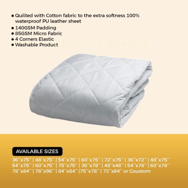 Mattress Protector (Colors) 100% WATERPROOF - Image 8